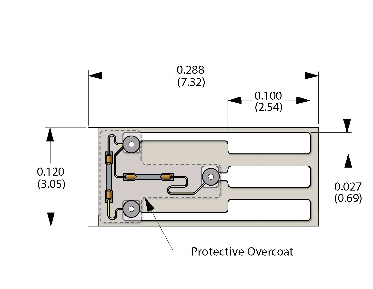 SSGH Half-Bridge Semiconductor Strain Gages 3